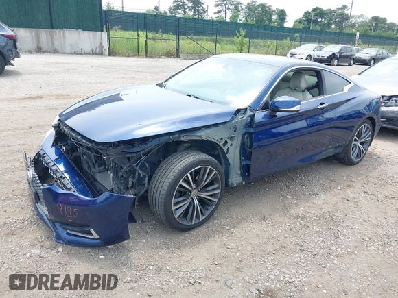 2017 Infiniti Q60 Premium with VIN JN1EV7EL7HM552511, listed as a IAAI auction lot 42558644 with 92,565 mi miles and . Bid and sale history available at DreamBid. Image 18.