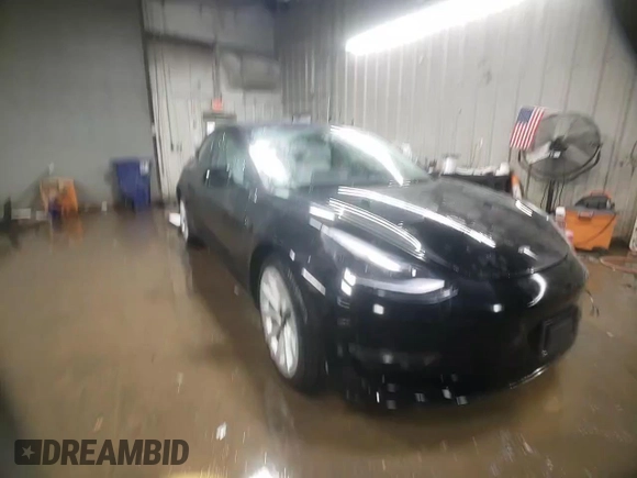 2023 Tesla Model 3 Long Range with VIN 5YJ3E1EB0PF608630, listed as a Copart auction lot 44379105 with 22,777 mi miles and Salvage Title. Bid and sale history available at DreamBid. Image 14.