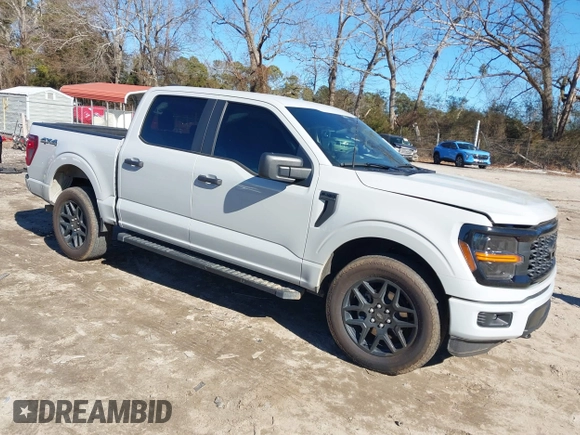 2024 Ford F-150 STX with VIN 1FTFW2L51RKD62920, listed as a IAAI auction lot 41362255 with 12,937 mi miles and . Bid and sale history available at carsss.com. Image 1.