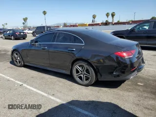2019 Mercedes-Benz CLS 450 with VIN WDD2J5JB1KA001406, listed as a Copart auction lot 57809865 with 70,292 mi miles and Salvage title. Bid and sale history available at DreamBid. Image 2.