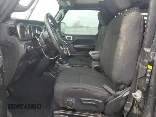 2021 Jeep Wrangler Sport with VIN 1C4GJXAN5MW677207, listed as a Copart auction lot 47241615 with Not Provided miles and Non Repairable. Bid and sale history available at DreamBid. Image 7.