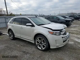 2014 Ford Edge Sport with VIN 2FMDK3AK0EBA23955, listed as a Copart auction lot 82540614 with 193,557 mi miles and Salvage Title. Bid and sale history available at carsss.com. Image 4.
