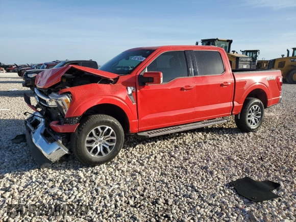 2022 Ford F-150 XL with VIN 1FTFW1E57NKE53207, listed as a Copart auction lot 49219265 with 49,140 mi miles and Salvage Title. Bid and sale history available at carsss.com. Image 1.