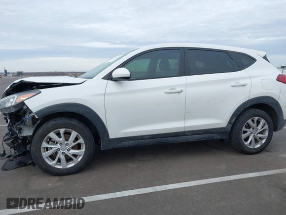 2020 Hyundai Tucson SE with VIN KM8J2CA41LU213551, listed as a IAAI auction lot 41393918 with 68,142 mi miles. Bid and sale history available at carsss.com. Image 15.