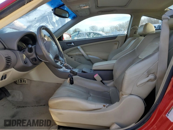2005 Infiniti G35 Coupe with VIN JNKCV54E35M409366, listed as a Copart auction lot 84870134 with 100,828 mi miles and Salvage Title. Bid and sale history available at carsss.com. Image 7.
