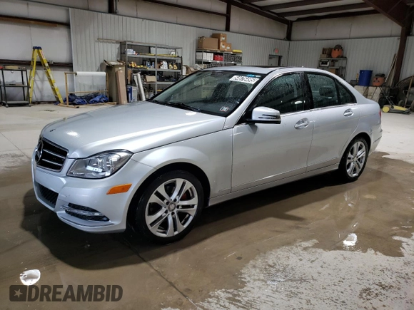 2014 Mercedes-Benz C 250 Sport with VIN WDDGF4HB0EA918431, listed as a Copart auction lot 54676495 with 178,407 mi miles and Clean title. Bid and sale history available at DreamBid. Image 1.
