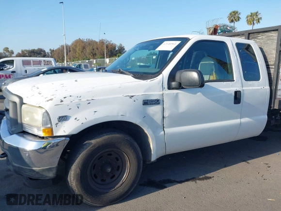 2002 Ford F-250 XL with VIN 1FTNX20L92EA38341, listed as a IAAI auction lot 42140561 with 287,090 mi miles and . Bid and sale history available at DreamBid. Image 18.