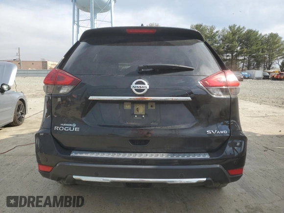 2019 Nissan Rogue SV with VIN JN8AT2MV1KW392634, listed as a Copart auction lot 49482255 with 148,911 mi miles and Salvage Title. Bid and sale history available at carsss.com. Image 6.