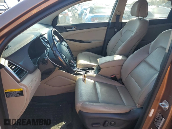 2016 Hyundai Tucson Sport with VIN KM8J33A22GU251291, listed as a Copart auction lot 52019285 with 120,218 mi miles and Salvage Title. Bid and sale history available at carsss.com. Image 7.