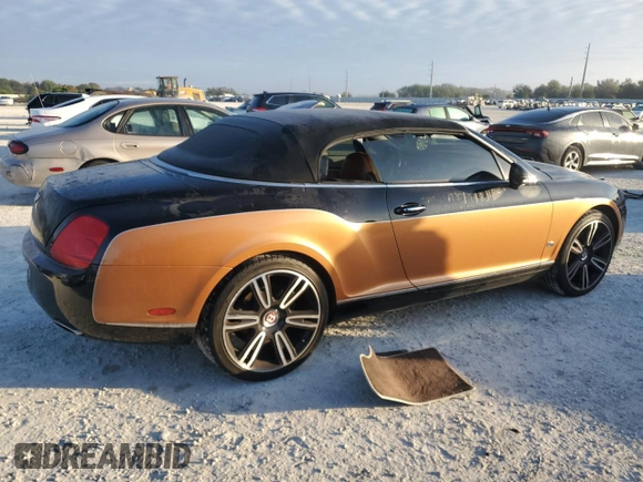 2010 Bentley Continental GT with VIN SCBDR3ZA2AC065164, listed as a Copart auction lot 83776144 with 80,416 mi miles and Salvage Title. Bid and sale history available at DreamBid. Image 3.