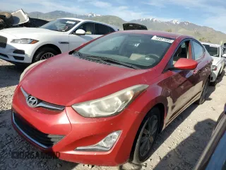 2014 Hyundai Elantra SE z VIN KMHDH4AE6EU145552, wystawiony jako Copart lot #56427085 z przebiegiem 74 753 mil mil oraz Szkoda całkowita • Salvage title. Historia ofert i sprzedaży dostępna na DreamBid. Obrazek 1.