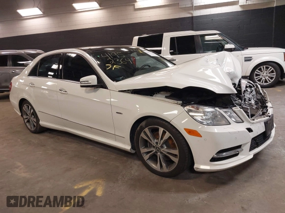 2012 Mercedes-Benz E 350 Luxury with VIN WDDHF8JB3CA642474, listed as a IAAI auction lot 41952364 with 75,763 mi miles and . Bid and sale history available at DreamBid. Image 1.