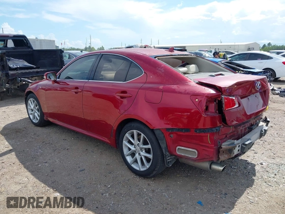 2012 Lexus IS 250 с VIN JTHCF5C2XC5053462, выставлен на аукционе IAAI как лот 42563456 с пробегом 186 705 миль миль и . История ставок и продаж доступна на DreamBid. Изображение 3.