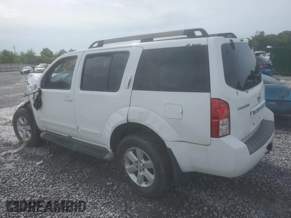 2011 Nissan Pathfinder S with VIN 5N1AR1NN7BC626940, listed as a Copart auction lot 61307765 with 111,525 mi miles and Salvage title. Bid and sale history available at DreamBid. Image 2.