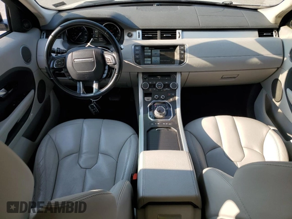 2015 Land Rover Range Rover Evoque Pure Plus with VIN SALVP2BGXFH072687, listed as a Copart auction lot 58975785 with 100,417 mi miles and Salvage title. Bid and sale history available at DreamBid. Image 8.