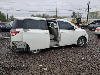 2011 Nissan Quest SL z VIN JN8AE2KPXB9007682, wystawiony jako Copart lot #52444555 z przebiegiem 146 030 mil mil oraz Szkody całkowita. Historia ofert i sprzedaży dostępna na DreamBid. Obrazek 3.