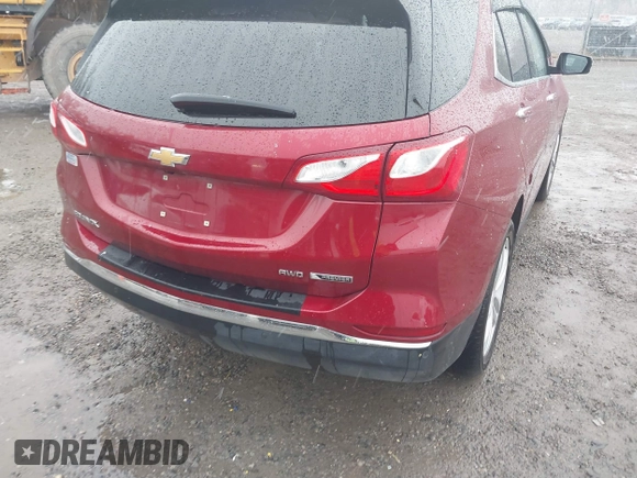 2018 Chevrolet Equinox Premier with VIN 2GNAXVEVXJ6115268, listed as a IAAI auction lot 40881577 with 61,910 mi miles and . Bid and sale history available at DreamBid. Image 21.