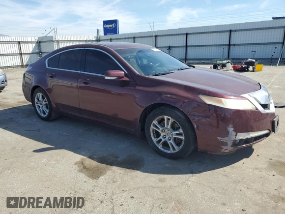 2010 Acura TL with VIN 19UUA8F28AA002257, listed as a Copart auction lot 50760165 with 203,594 mi miles and Salvage Title. Bid and sale history available at carsss.com. Image 4.