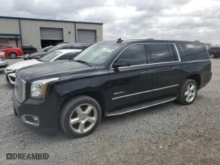 2016 GMC Yukon XL Denali with VIN 1GKS2HKJ1GR444084, listed as a Copart auction lot 51537225 with 197,013 mi miles and Salvage Title. Bid and sale history available at carsss.com. Image 1.