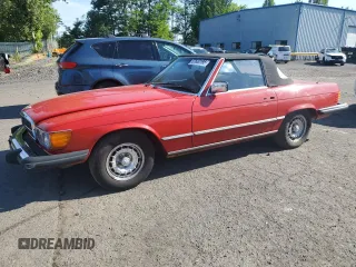 1978 Mercedes-Benz SL with VIN 10704412048794, listed as a Copart auction lot 57632195 with 233,537 mi miles and Clean title. Bid and sale history available at DreamBid. Image 1.