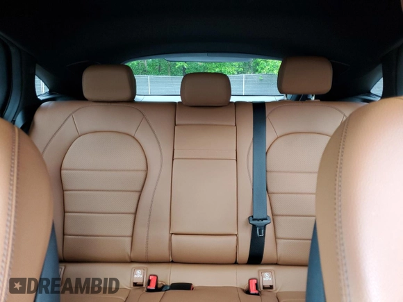 2021 Mercedes-Benz GLC 300 with VIN W1N0J8EB6MF919745, listed as a Copart auction lot 56663705 with 23,834 mi miles and Salvage title. Bid and sale history available at DreamBid. Image 10.