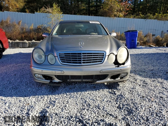 2004 Mercedes-Benz E-Class 5.0L with VIN WDBUF70J44A406041, listed as a Copart auction lot 80153574 with 0 mi miles and Salvage Title. Bid and sale history available at carsss.com. Image 5.