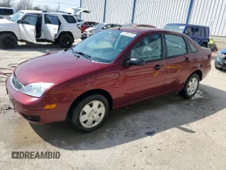 2007 Ford Focus S with VIN 1FAFP34N77W155302, listed as a Copart auction lot 51061265 with 63,609 mi miles and Non Repairable. Bid and sale history available at carsss.com. Image 1.