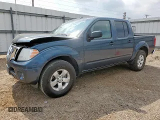 2013 Nissan Frontier SV with VIN 1N6AD0ER0DN713650, listed as a Copart auction lot 57277825 with 64,299 mi miles and Salvage title. Bid and sale history available at DreamBid. Image 1.
