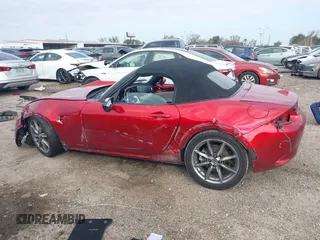 2021 Mazda MX-5 Miata Grand Touring with VIN JM1NDAD79M0454079, listed as a IAAI auction lot 41230199 with 104,783 mi miles and . Bid and sale history available at DreamBid. Image 14.