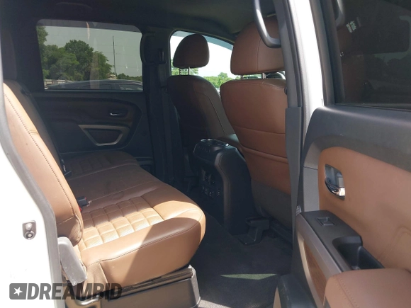 2024 Nissan Titan Pro-4X with VIN 1N6AA1ED7RN101486, listed as a IAAI auction lot 42243136 with 39,223 mi miles and . Bid and sale history available at DreamBid. Image 8.