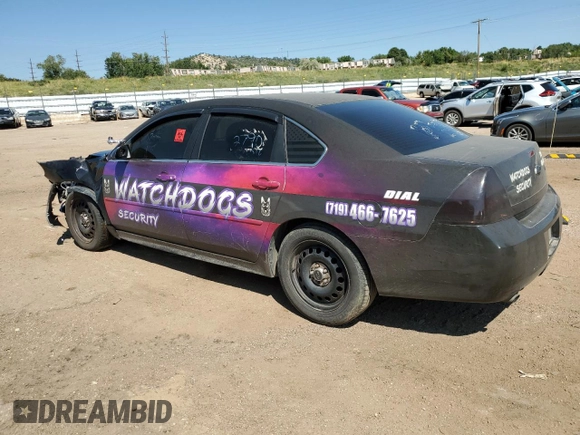 2013 Chevrolet Impala Police with VIN 2G1WD5E35D1261321, listed as a Copart auction lot 70675654 with 0 mi miles and Non Repairable. Bid and sale history available at carsss.com. Image 2.