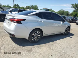 2021 Nissan Versa SV with VIN 3N1CN8EV5ML923006, listed as a Copart auction lot 58546675 with 33,580 mi miles and Salvage title. Bid and sale history available at DreamBid. Image 3.