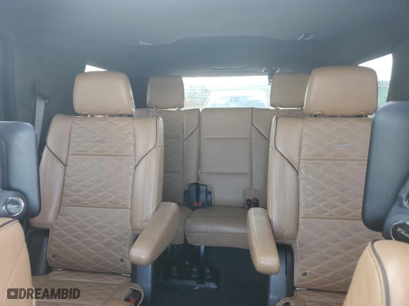 2021 Cadillac Escalade RWD Premium Luxury with VIN 1GYS3BKL0MR457504, listed as a Copart auction lot 45189305 with 84,961 mi miles and Salvage Title. Bid and sale history available at carsss.com. Image 10.