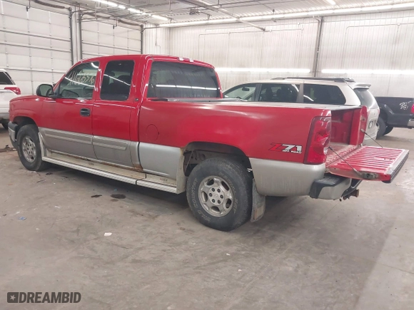 2003 Chevrolet Silverado 1500 LS with VIN 2GCEK19T831239811, listed as a IAAI auction lot 41663376 with 109,257 mi miles. Bid and sale history available at carsss.com. Image 3.