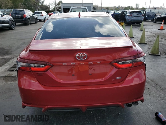 2023 Toyota Camry SE with VIN 4T1T11AK2PU127539, listed as a Copart auction lot 51475785 with 15,731 mi miles and Salvage Title. Bid and sale history available at DreamBid. Image 6.