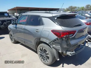 2023 Chevrolet TrailBlazer LT with VIN KL79MPSL9PB145187, listed as a IAAI auction lot 41841302 with 39,489 mi miles and . Bid and sale history available at DreamBid. Image 3.