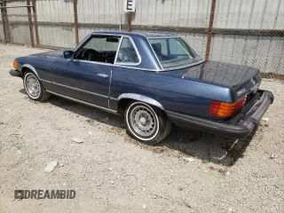 1983 Mercedes-Benz 380 380SL with VIN WDBBA45A3DB028172, listed as a Copart auction lot 66039584 with 54,772 mi miles and Salvage Title. Bid and sale history available at carsss.com. Image 2.