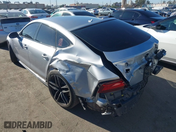 2016 Audi A7 3.0 Premium Plus with VIN WAUWGAFC8GN012047, listed as a IAAI auction lot 41012423 with 77,778 mi miles. Bid and sale history available at carsss.com. Image 3.