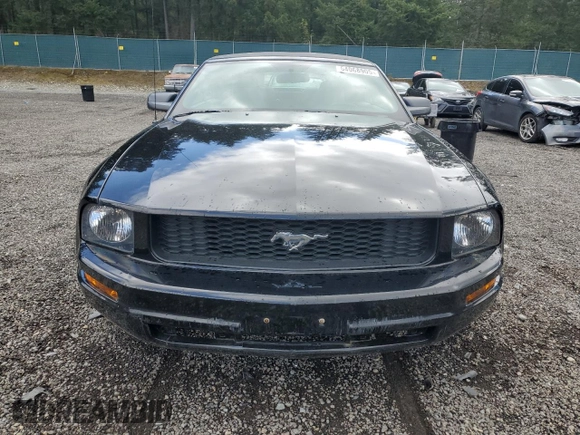 2005 Ford Mustang Deluxe with VIN 1ZVFT84N755167615, listed as a Copart auction lot 54068905 with 197,703 mi miles and Non repairable. Bid and sale history available at DreamBid. Image 5.