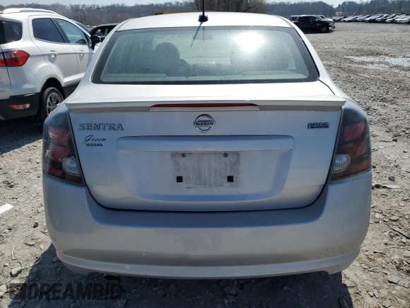 2012 Nissan Sentra SR with VIN 3N1AB6AP2CL711562, listed as a Copart auction lot 49531705 with Not provided miles and Salvage title. Bid and sale history available at DreamBid. Image 6.
