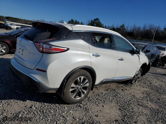 2015 Nissan Murano SV with VIN 5N1AZ2MH1FN282551, listed as a Copart auction lot 87389174 with 100,658 mi miles and Salvage Title. Bid and sale history available at carsss.com. Image 3.