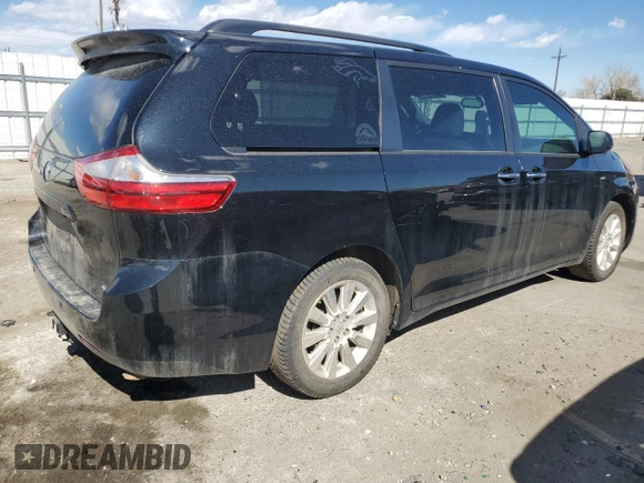2016 Toyota Sienna Ltd with VIN 5TDDK3DC2GS131083, listed as a Copart auction lot 49472815 with 70,767 mi miles and Salvage Title. Bid and sale history available at carsss.com. Image 3.