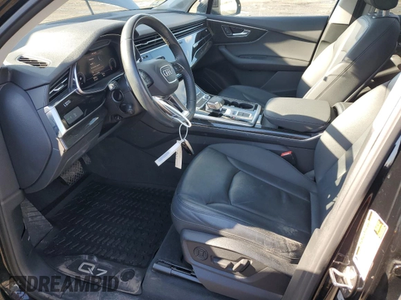 2020 Audi Q7 Premium Plus with VIN WA1LJAF73LD011022, listed as a Copart auction lot 88948205 with 58,296 mi miles and Salvage title. Bid and sale history available at DreamBid. Image 7.