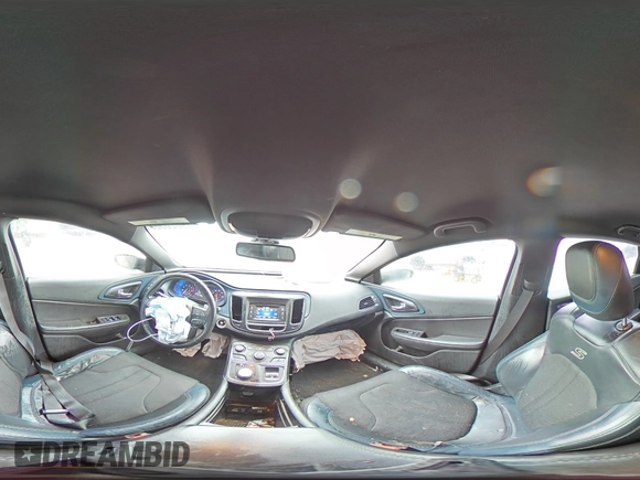 2015 Chrysler 200 S with VIN 1C3CCCBB7FN638895, listed as a Copart auction lot 59626025 with 102,837 mi miles and Salvage title. Bid and sale history available at DreamBid. Image 14.