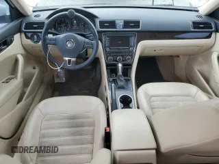 2014 Volkswagen Passat TDI SEL Premium with VIN 1VWCN7A30EC074358, listed as a Copart auction lot 51810105 with 120,430 mi miles and Salvage Title. Bid and sale history available at carsss.com. Image 8.