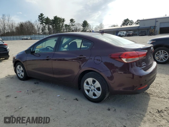 2018 Kia Forte LX with VIN 3KPFK4A71JE272900, listed as a Copart auction lot 52948705 with 42,342 mi miles and Salvage Title. Bid and sale history available at carsss.com. Image 2.
