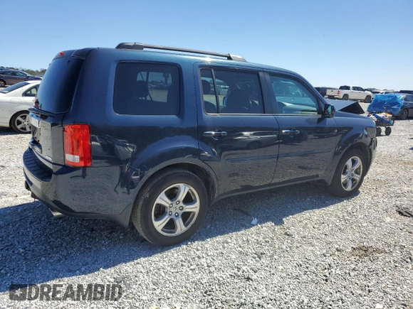 2012 Honda Pilot EX-L with VIN 5FNYF4H75CB071727, listed as a Copart auction lot 49464855 with 139,453 mi miles and Salvage Title. Bid and sale history available at DreamBid. Image 3.