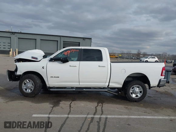 2022 Ram 2500 Big Horn with VIN 3C6UR5DL0NG103812, listed as a IAAI auction lot 41497556 with 110,303 mi miles and . Bid and sale history available at DreamBid. Image 14.