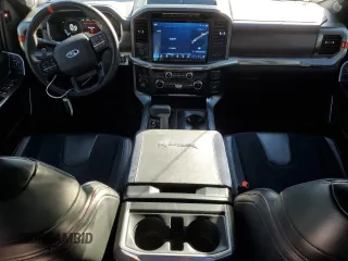 2022 Ford F-150 Raptor with VIN 1FTFW1RG4NFB63687, listed as a Copart auction lot 87479684 with 32,921 mi miles and Salvage Title. Bid and sale history available at carsss.com. Image 8.