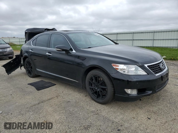 2011 Lexus LS 460 z VIN JTHCL5EF6B5010003, wystawiony jako Copart lot #54546225 z przebiegiem 279 058 mil mil oraz Nie do naprawy • Non repairable. Historia ofert i sprzedaży dostępna na DreamBid. Obrazek 4.